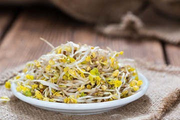 Portion of Radish Sprouts