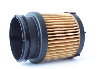 Fuel filter for engine car