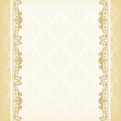vector vintage floral  background