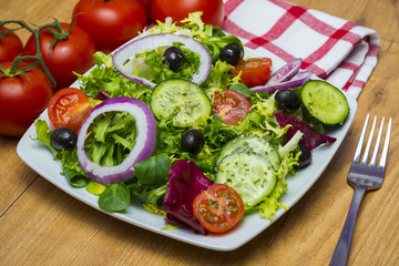 Ensalada tradicional