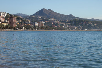 Fototapeta premium Coast of Andalusia. Malaga, Spain
