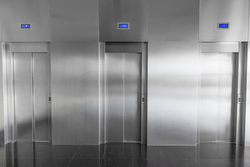 elevators in the hall