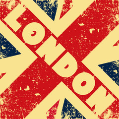 Fototapeta premium flag london.