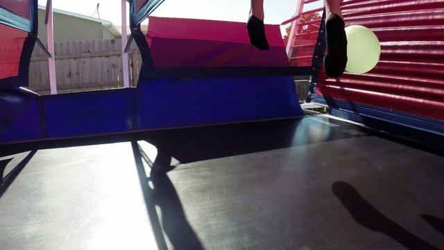 Jumping gym trampoline bouncy