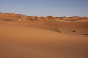 Fototapeta na wymiar Deserto Sahara dune