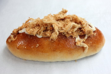 Bun with sweet dried pork