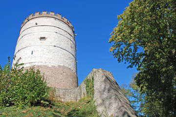 Fototapeta na wymiar Turm der Plesse