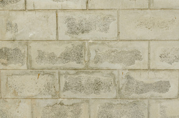 Close up concret brick gray background of natural cement