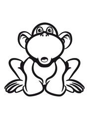 monkey funny sweet goofy