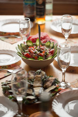Beautifully laid table