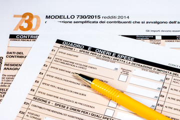 italian tax return called 730