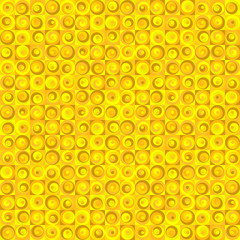 YellowGolden circles