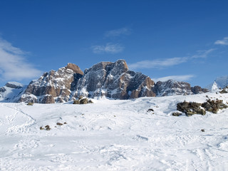 Fototapeta na wymiar Mountains of Pizzo Uccello