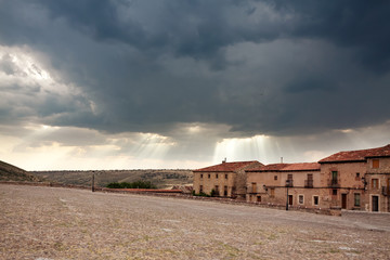 village Siguenza in Guadalajara province, Castilla-La Mancha, Sp