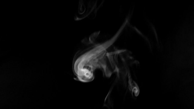 The video shows Smoke on a black background