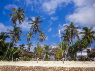Obraz na płótnie Canvas Nungwi beach in Zanzibar