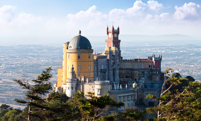 Palace of Pena in Sintra, Portugal