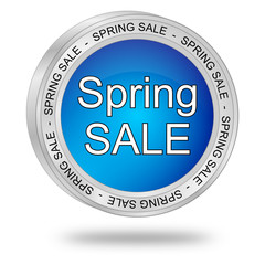 Spring sale button