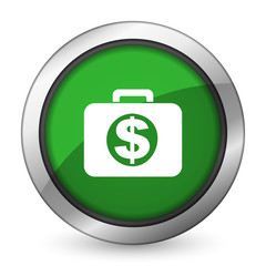 financial green icon
