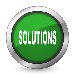 solutions green icon