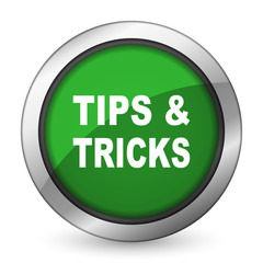 tips tricks green icon