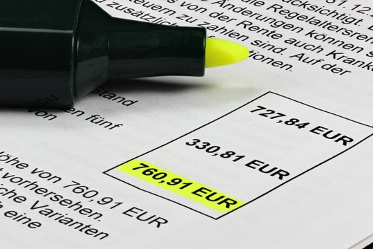 Informationsschreiben der gesetzlichen Rentenversicherung