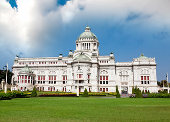 Obraz premium Throne Hall Ananta Samakhom, Bangkok