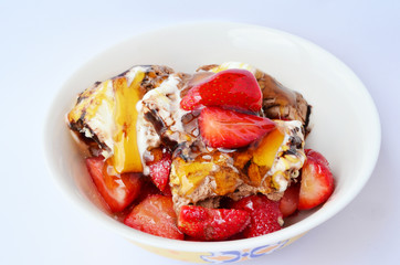 Strawberry dessert 1