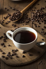 Dark Organic Black Coffee