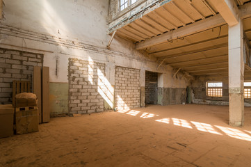 Deserted warehouse