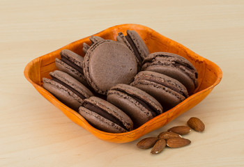 Chocolate macaroons