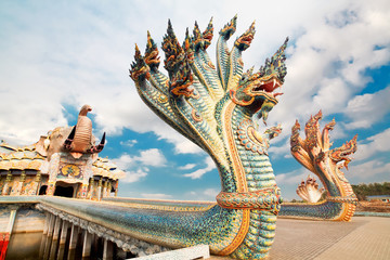 Fototapeta premium Temple of Ban Rai, Province Nakhonratchasima, Thailand