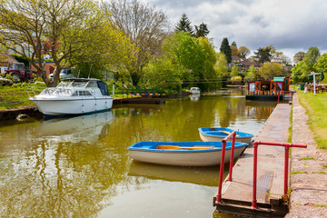 Obraz premium Tiverton Canal Devon