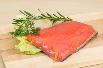 Salted salmon