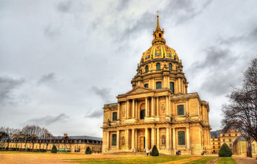 Obraz premium Eglise du Dome at Les Invalides - Paris