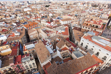 Luftansicht von Valencia, Spanien