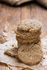 Portion of Oat Cookies