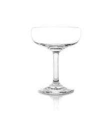 Empty glass isolated on white background.