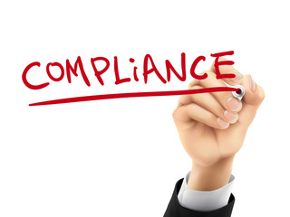 compliance written by 3d hand