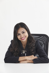 Fototapeta premium portrait of businesswoman