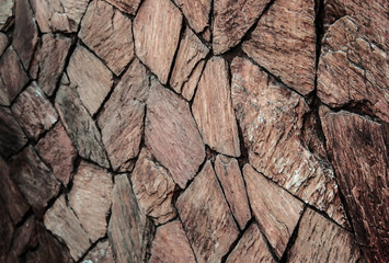 Fototapeta premium Background of stone wall texture