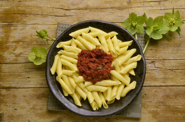 Garganelli 가르가넬리 Гарганелли italienische Pastasorte