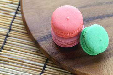macaroon of dessert.