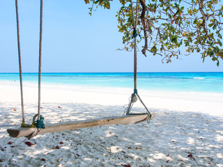 beautiful beach of Tachai island, Thailand