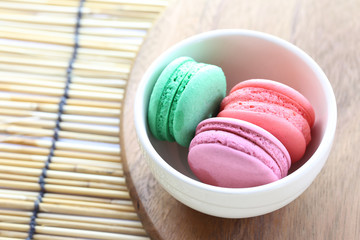 macaroon of dessert.
