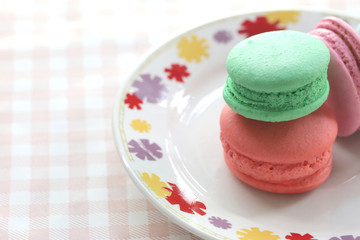 macaroon of dessert.