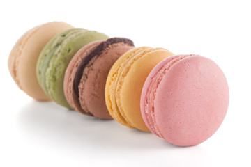 Colorful French Macarons