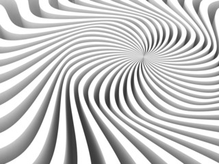 Obraz premium Abstract White Geometric Futuristic Background