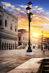 Saint Mark square Venice - obrazy, fototapety, plakaty