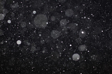 texture of white mist on a black background to 